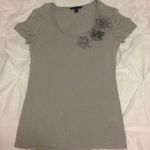 Soft Gray Layering Top