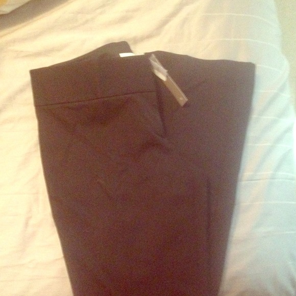 Ann Taylor Loft Black Marisa Dress Pants