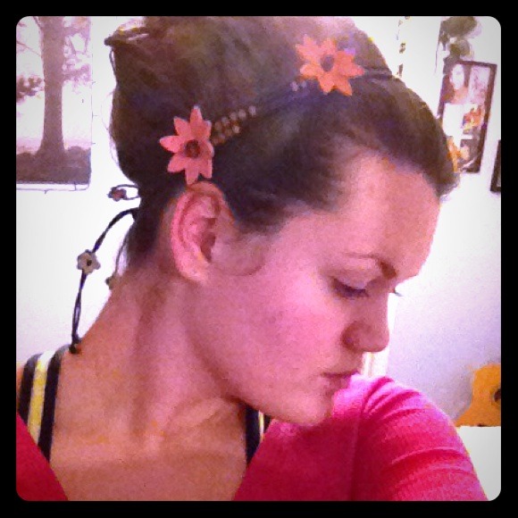 Flower headband 🌸🌸