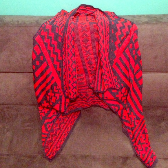 Tribal pullover vest