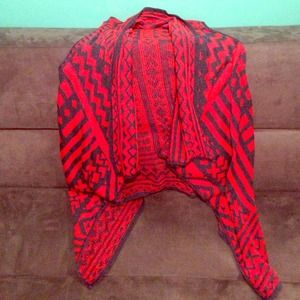 Tribal pullover vest