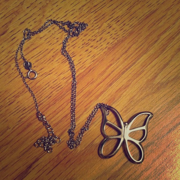 Beautiful butterfly necklace