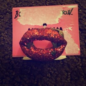 Betsey Johnson vampire lips