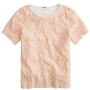 NWT J. Crew sequin cluster tee, size XS