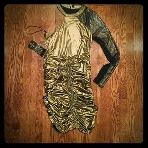Bebe Urban Jungle Foil Dress!!!
