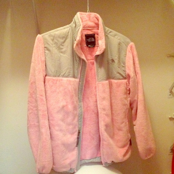 North face girls XL pink fleece Denali