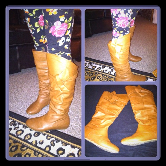 Below the knee boots!