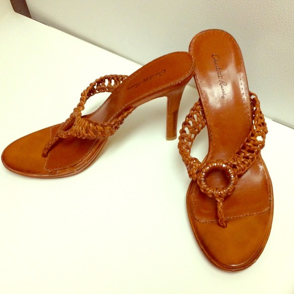Charlotte Russe brown heels size 9