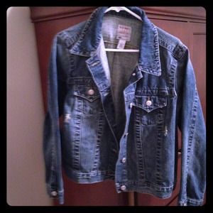 NWOT-Old Navy Blue Jean Jacket (stone washed)