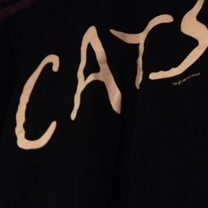 Shirt from Cats the musical