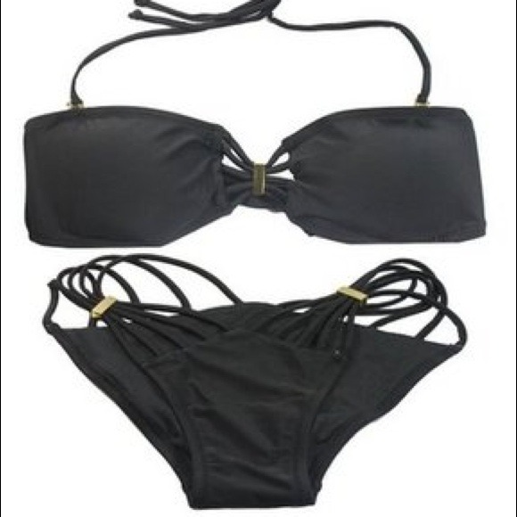 ❗️SOLD❗️Strappy Brazilian Bikini - Picture 2 of 3