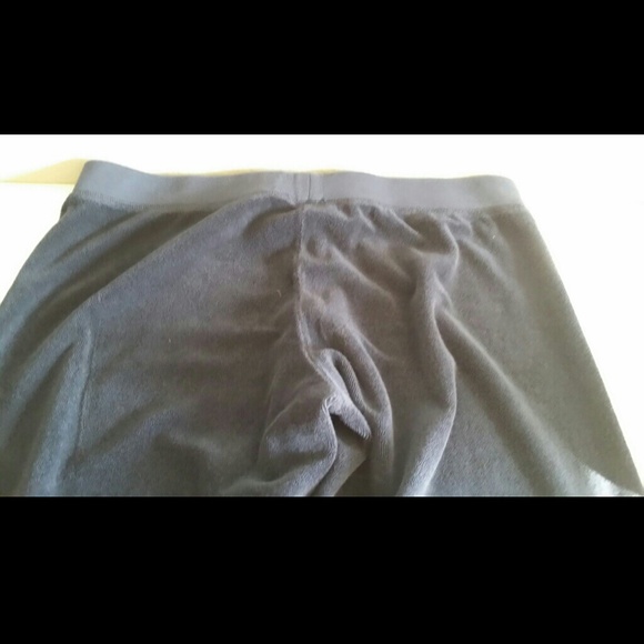 Juicy Couture Navy Blue Terry Cloth Comfy Pants - Picture 3 of 4