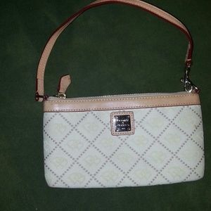 Authentic Dooney and Burke wristlet