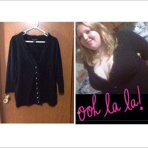 🎀Ruffled 3/4 Sleeve 3X Cardigan🎀