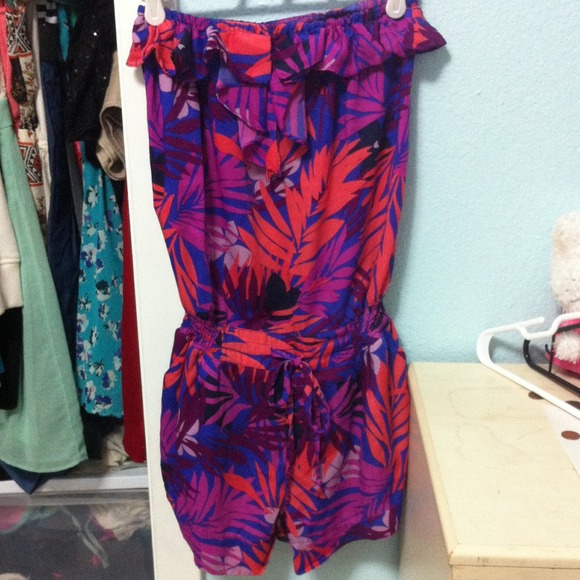 Purple romper