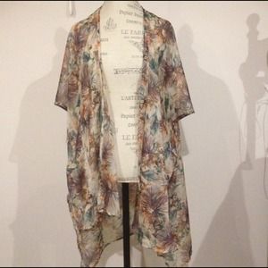 Beautiful chiffon kimono