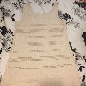 Plus size studded tank top