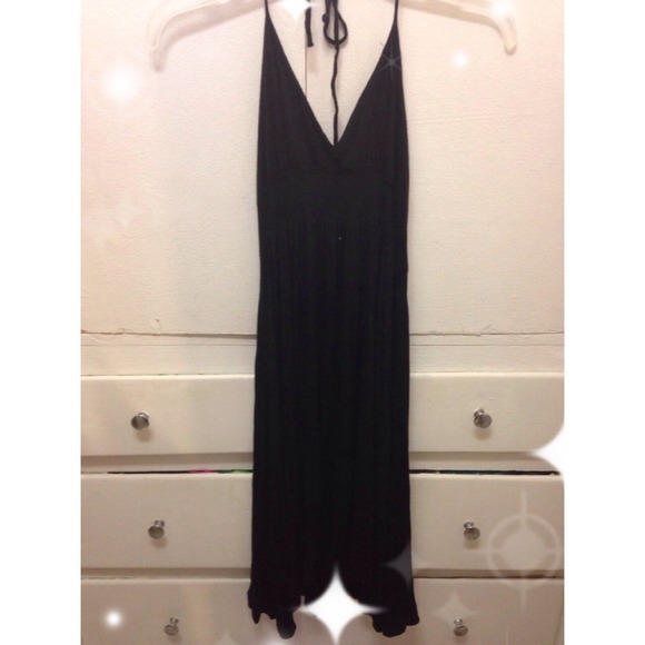 Halter little black dress!
