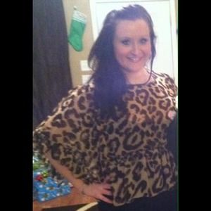 Leopard blouse