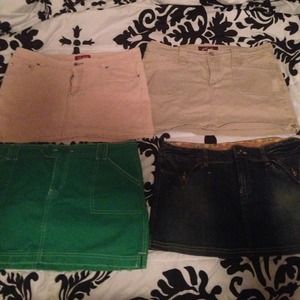 Mini skirt bundle!! Items must go!!