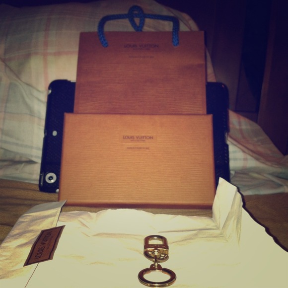 100% Authentic Vintage LV EXTENDER KEY CHAIN RING