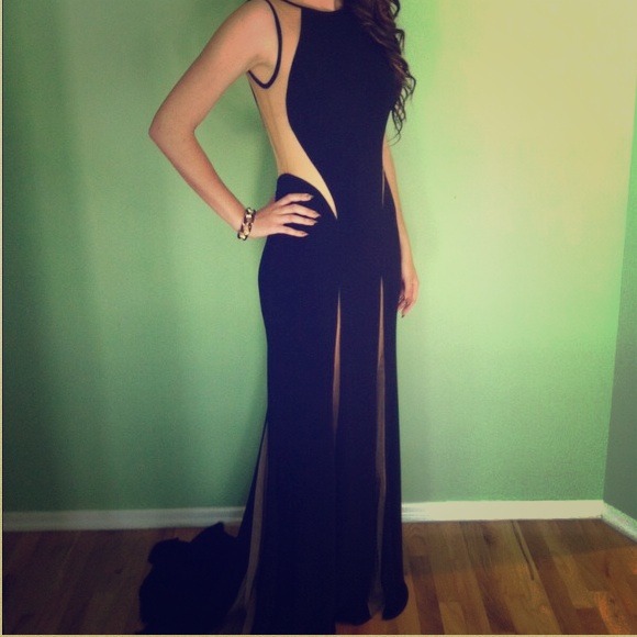 STILL AVAILABLE! Jovani Black prom dress #762