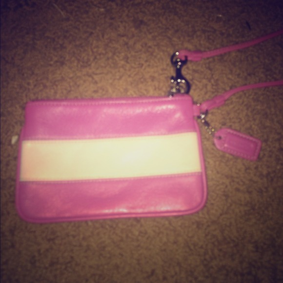 Authentic coach wristlet