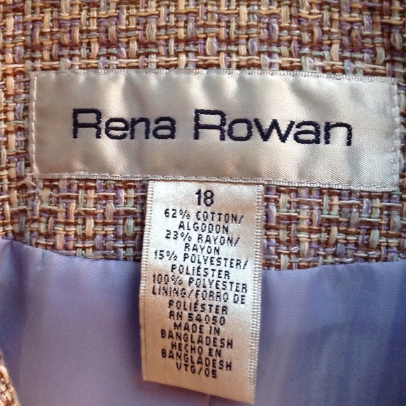 SOLD IN BUNDLE RENA ROWAN BLAZER - Picture 4 of 4