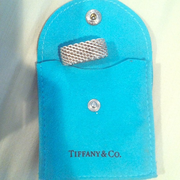 Tiffany Somerset mesh ring