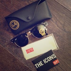 🎉HP🎉 RAY-BAN CLUBMASTER NEW LEGENDARY RB3016