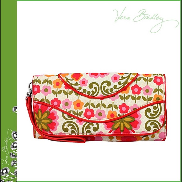 Vera Bradley Clutch Folkloric Wristlet