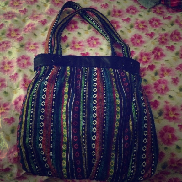 Colorful Tribal Handbag - Picture 1 of 4