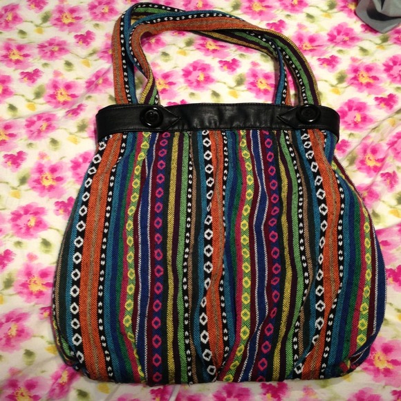 Colorful Tribal Handbag - Picture 3 of 4