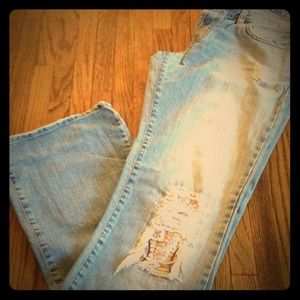 Lucky Brand hippie jeans 🌸