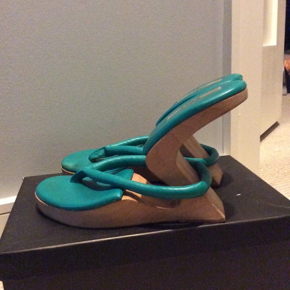 Unique Turquoise Sandals