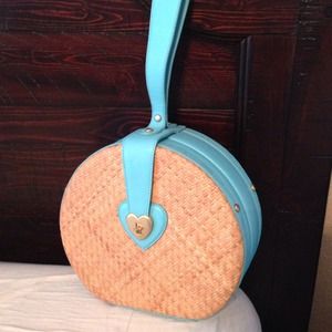 Juicy Couture Woven Wicker Bag