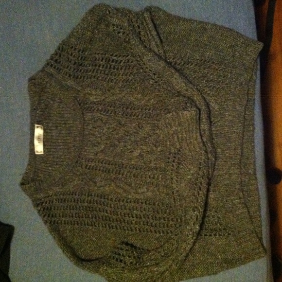 Grey oversized sweater