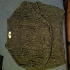 Grey oversized sweater