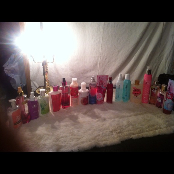 Slightly used & new  LOTION & HAIR PRODUCTS