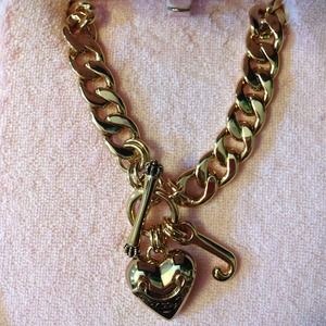 Juicy Couture Starter Charm Link Necklace