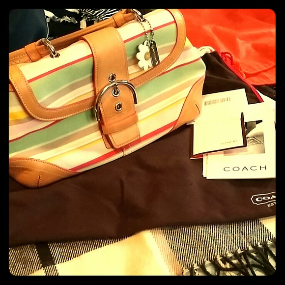 **sale**Authentic Multi color coach bag