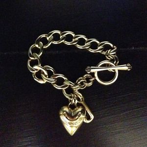 ON HOLD Juicy Couture Starter Charm Link Bracelet