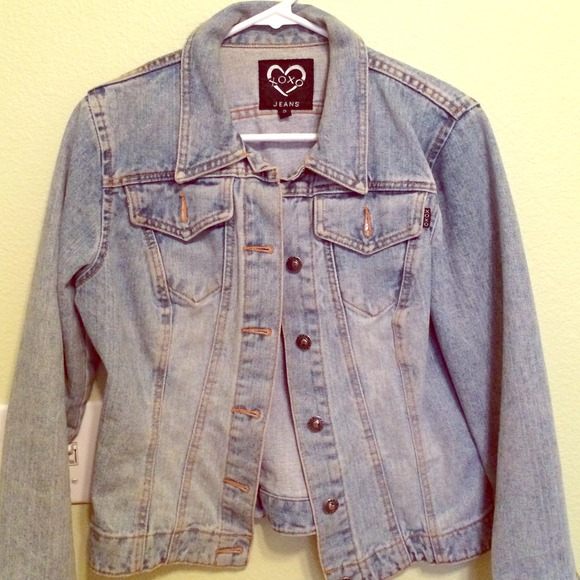 ‼️SOLD‼️ Xoxo denim jacket