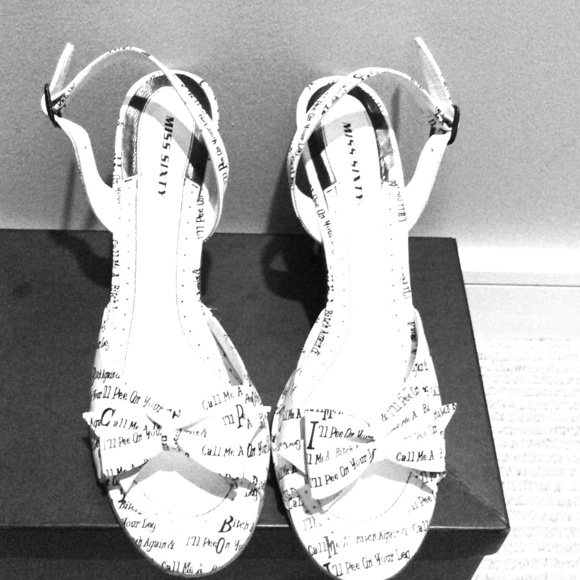 Miss Sixty Slingbacks with an attitude!