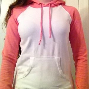 Baseball style hoodie