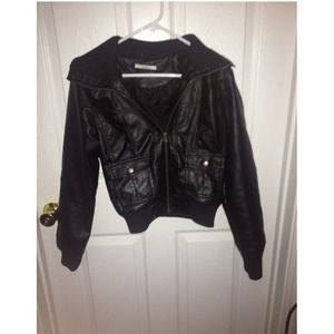 Leather jacket