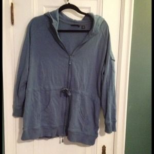Reduced!!  Blue zip up sweatshirt