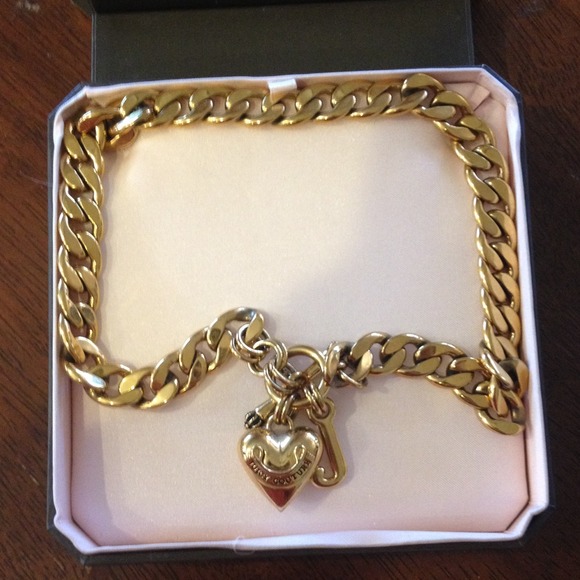 Authentic Gold Juicy Couture Necklace