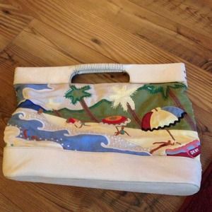 Lovely med size beach bag