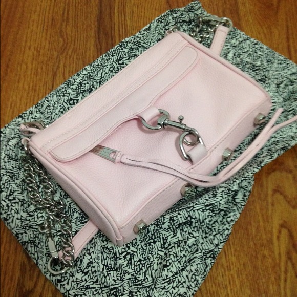Rebecca Minkoff mini Mac purse in pink